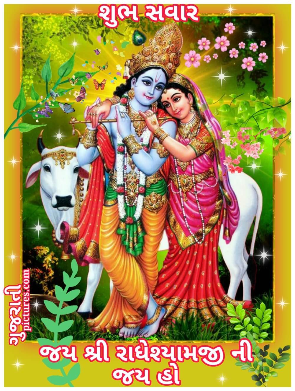 Radheyshyamji Ni Jai..shubh Savar Image